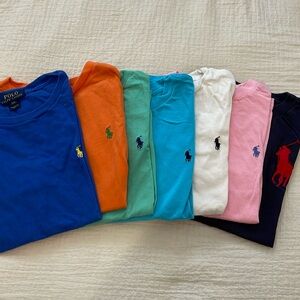Polo t-shirts— all size small (8)